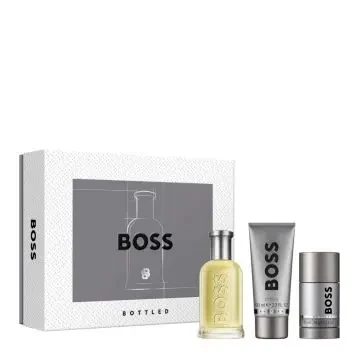 Hugo Boss Bottled + gel douche + stick