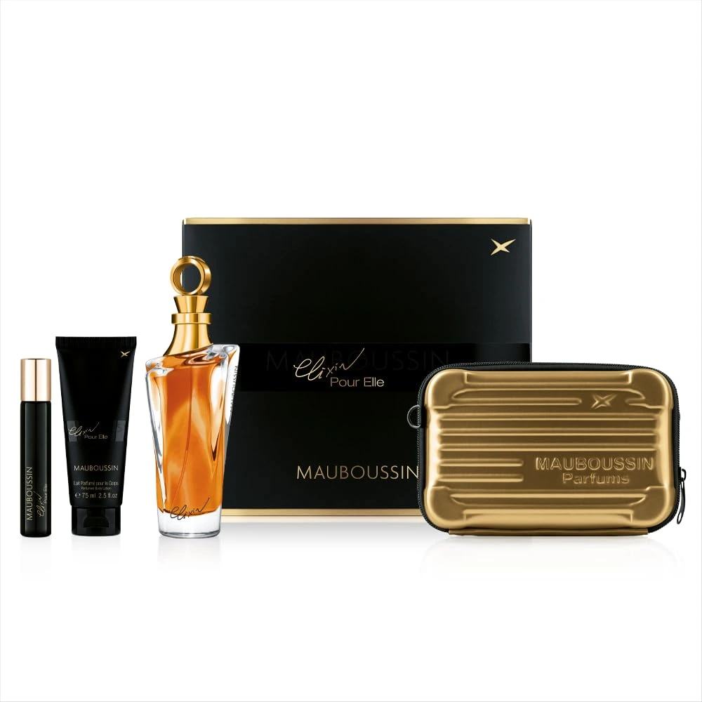 Mauboussin pour Elle Elixir + vaporisat. + lait + sac