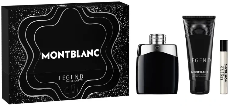 Mont Blanc Légend + vaporisat. 7. + gel douche