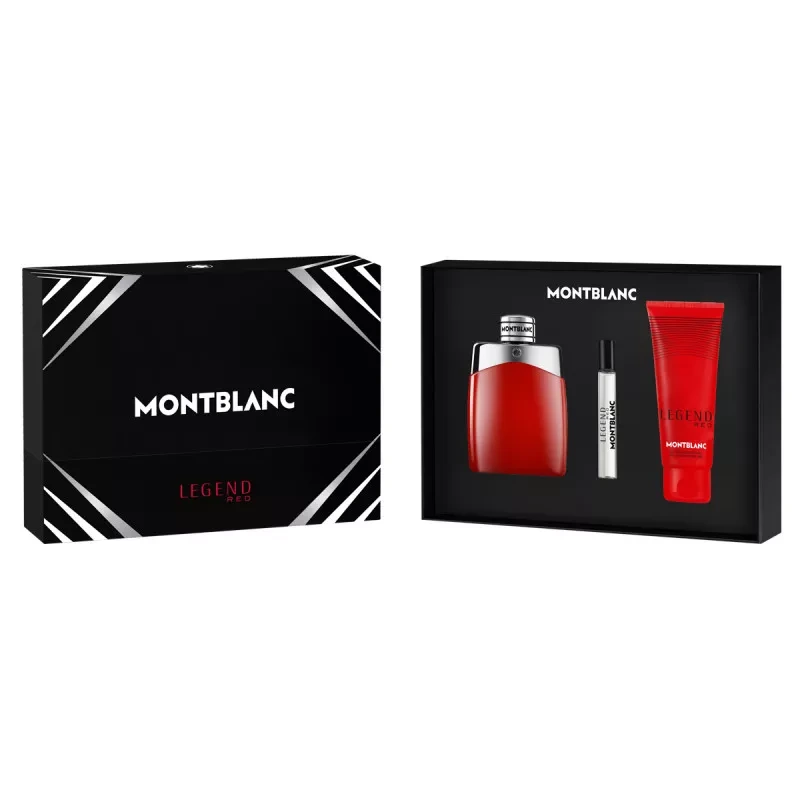 Mont Blanc Légend Red + gel douche + vaporisat. 7.