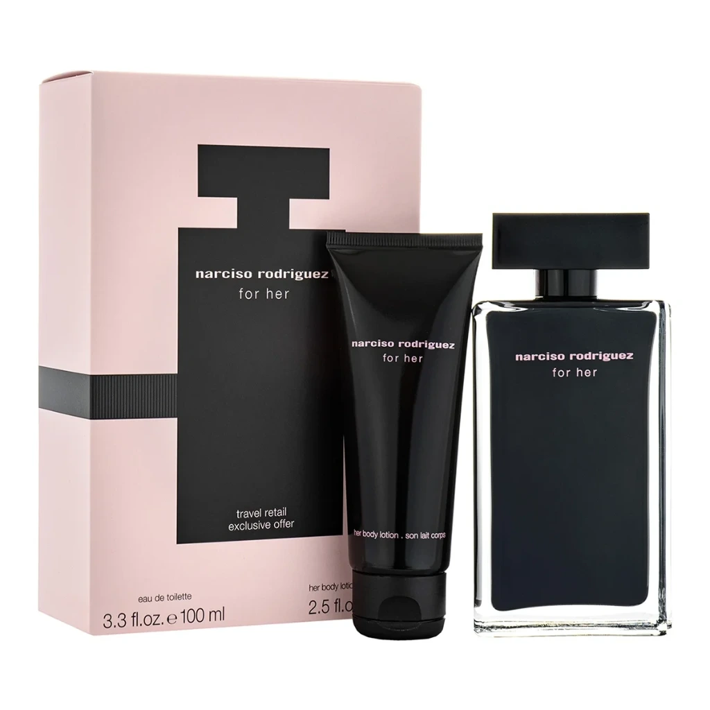 Narciso Rodriguez For Her travel + lait