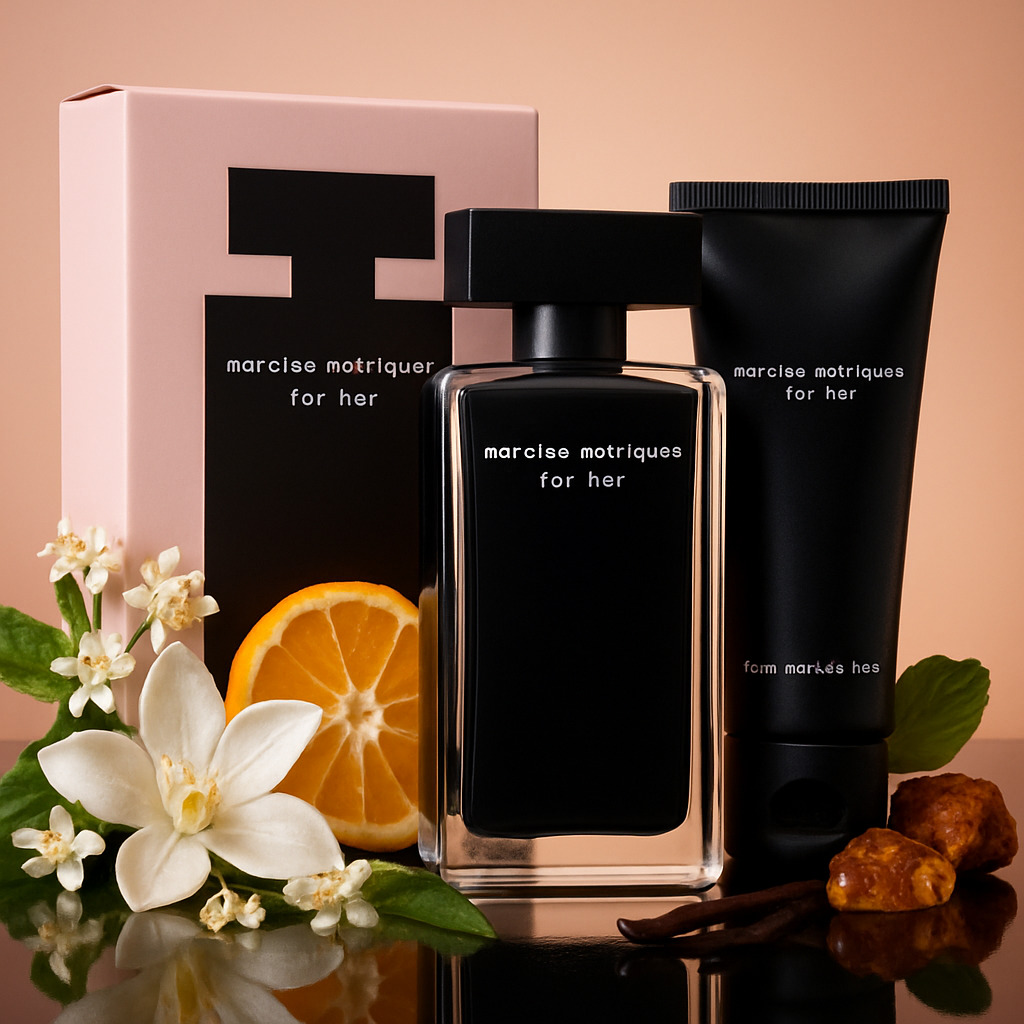 Narciso Rodriguez For Her Coffret travel 100ml edt + lait 75ml