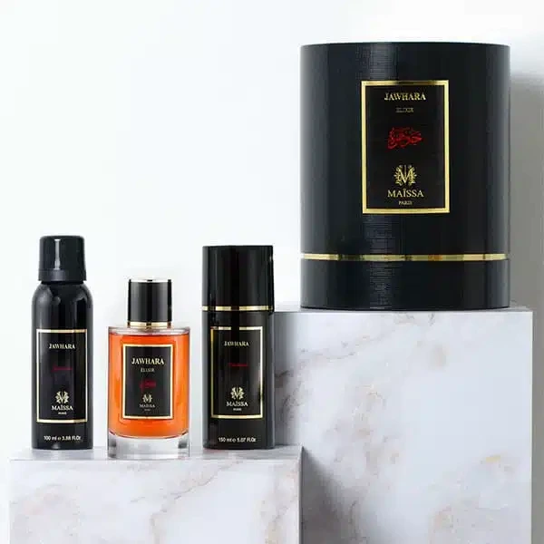 Maissa Jawhara Elixir 100ml edp + 200ml shampoing + 150ml déo